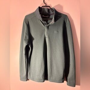 Under Armour ColdGear Pullover Sweater Snap Neck Men’s Large